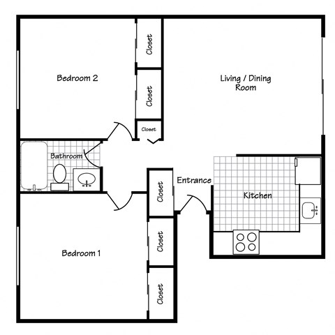 The Park at Fifth | Two Bedroom